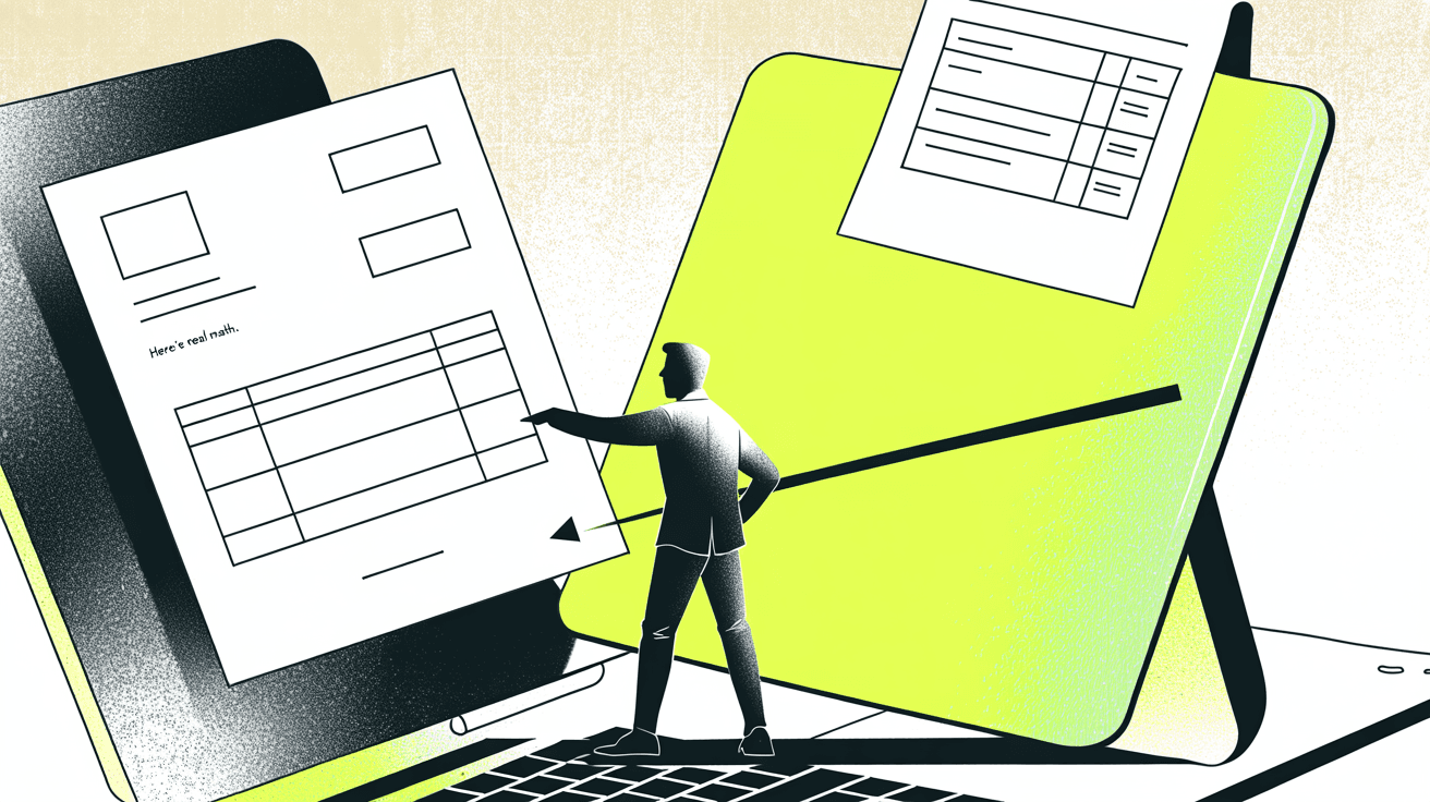 Illustration: Is automating client invoicing actually worth it? Here's the real math