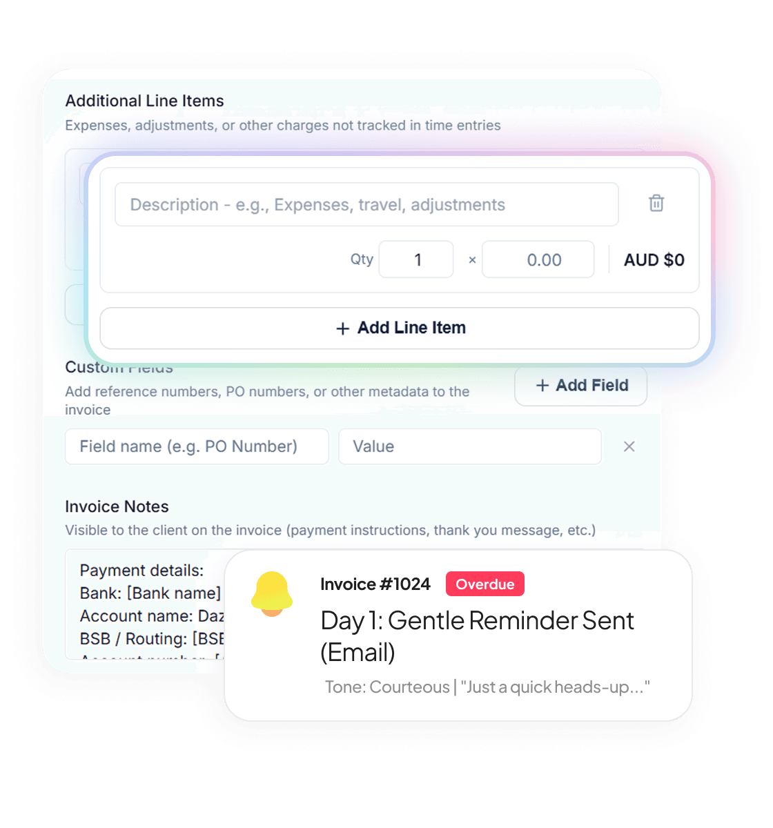 Handl screenshot — Hassle-free payments.